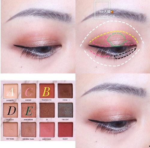 吃瓜金仔黑兔眼影盘,时尚彩妆新宠儿