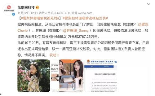 明星网红逃税偷税事件,明星网红逃税偷税事件深度解析
