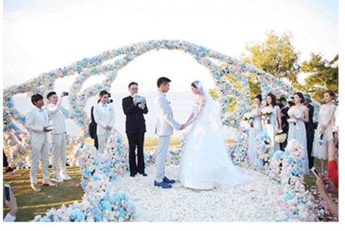 明星网红同款婚礼,潮流风尚与浪漫邂逅的完美融合