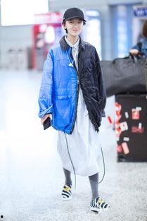 明星网红的条纹衬衫,明星网红演绎时尚新篇章